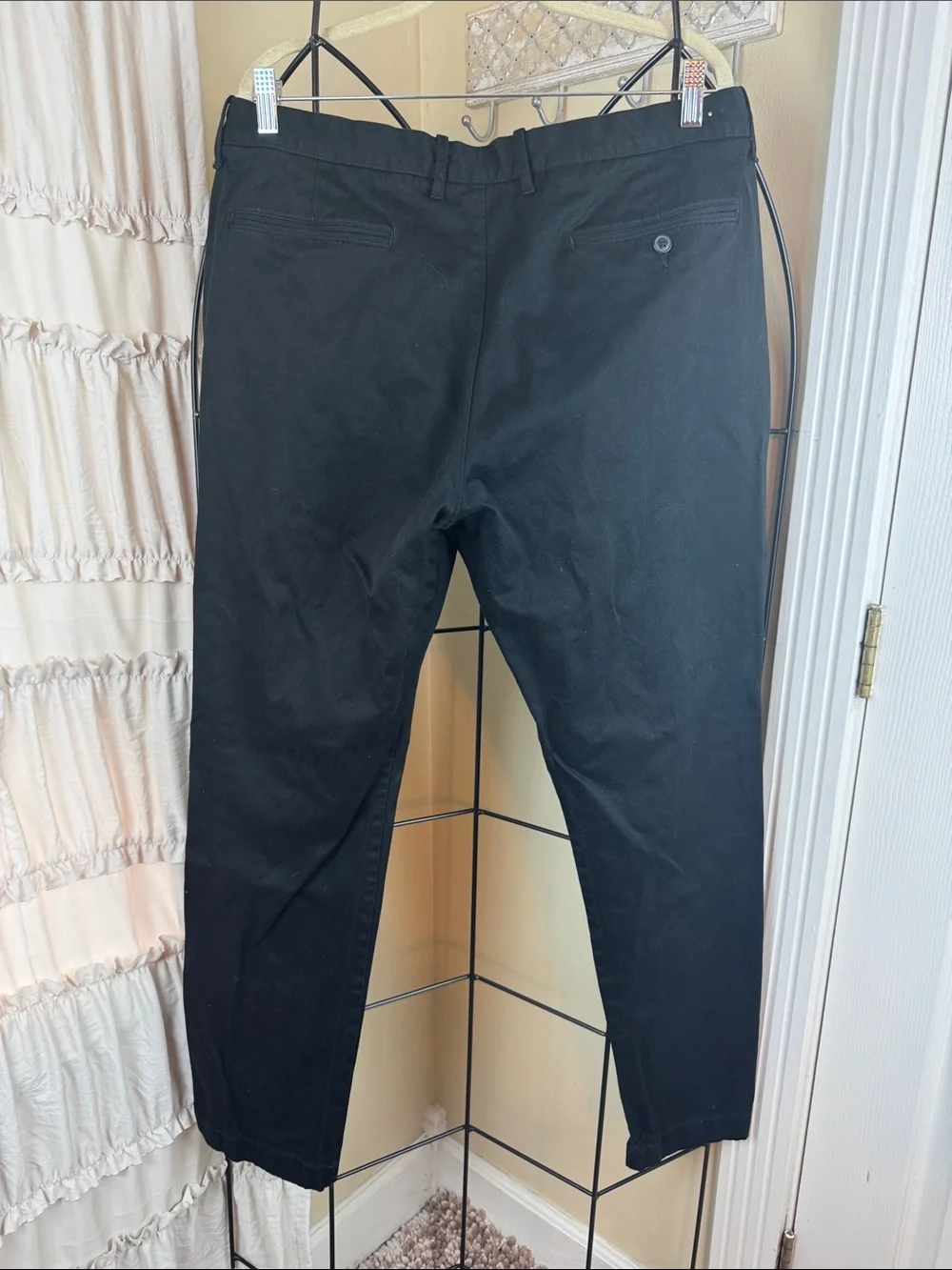 J. Crew Black Men's Stretch Chino Pants 36 x 34